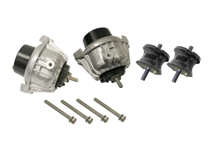 2x Soportes de motor + 4x Pernos + 2x Soportes de transmisión para BMW 335d (2009-2011) Foto 1 de 1