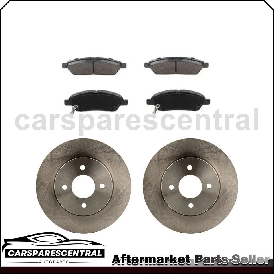 Полуметаллические тормозные колодки передних роторов подходят для Nissan March 2012 2013 2014 2015 2016 годов выпуска - Изображение 1 из 4