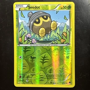 Seedot #4/122 XY BREAKPoint Pokemon Reverse Holo Common Card - Picture 1 of 3