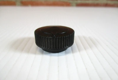 Vintage Bakelite Philco Knob Radio Black Pointer Knob 1 " wide - Image 1 of 4