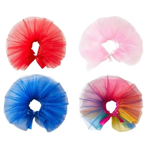 Dog Pet Dress Elegant Tutu Skirt Kitten Costume Elastic Waist Princess Clothes - Picture 1 of 28