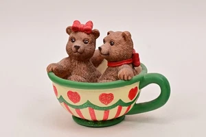 Osos Silvestri Colas Encantadoras en Taza de Té Amor Pareja - Imagen 1 de 6