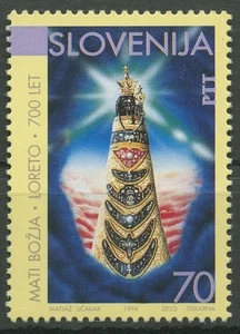 Slowenien 1994 Wallfahrtsstätte Loreto Italien 101 postfrisch - Picture 1 of 1