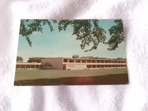 THE LOYAL ORDER OF THE MOOSE-MOOSEHEART HIGH SCHOOL-MOOSEHEART ILLINOIS POSTCARD - Picture 1 of 1