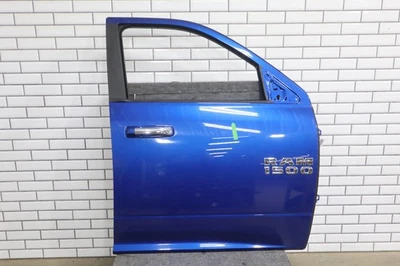 09-18 Ram 19-24 Ram Classic Right Front Door Assembly Blue Streak Pearlcoat Foto 1 de 4