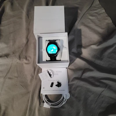 Умные часы Michael Kors Access модель DW2c черные нержавеющая сталь  - Изображение 1 из 4