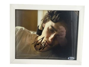Timothée Chalamet Signed 8x10 Autograph Certified COA Include White Framed Glass - Picture 1 of 2