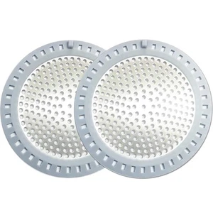 2PCS Shower Drain Hair Catcher/Strainer/Cover/Filter/Trap, Bathtub Catcher, S... - Picture 1 of 6