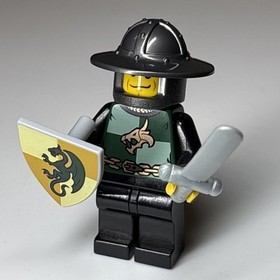 Lego Dragon Knight Minifigure cas487 Castle Kingdoms CMF Lot Rare Retired 7188