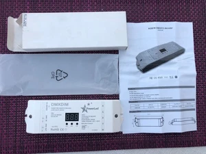 POWER LED DMXDIM 1548, 12-36Vdc, 5A, DMX DIMMER, RGB(Y/W) DMX512 DECODER - Picture 1 of 8