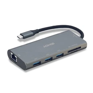 LINDY I/O Docking Station USB3.2/HDMI//RJ45/VGA 43278 - Photo 1/5