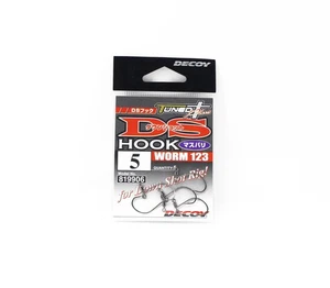 Decoy Worm 123 Masubari Down Shot Worm Hook Size 5 (9906) - Picture 1 of 6