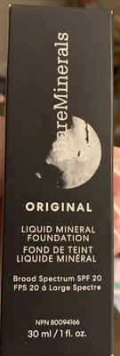 14-Bareminerals Original Liquid Mineral Foundation-Golden Medium 14-NIB - Image 1 of 4