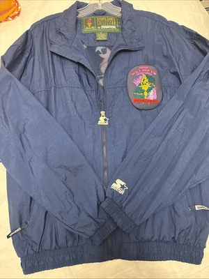 Cortavientos Atlanta 1996 Juegos Olímpicos Para Hombre XL De Colección Starter Juegos Oficiales Azul Marino Foto 1 de 4