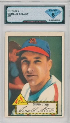 1952 Topps GERALD STALEY #79  💎 DSG 6 EX/NM - Image 1 of 2