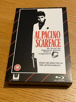 scarface blu ray limited edition HMV vhs cover poster sticker - Image 1 of 4