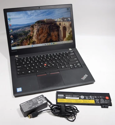 Lenovo ThinkPad T470 14" Core i5-7300U 2.60GHZ 16GB RAM 256GB SSD Win11 Pro - Image 1 of 4