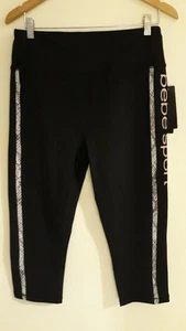 Bebe Sport New yoga leggings Capri womens 1X - Picture 1 of 5