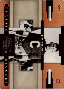 Donruss Classics Classic Singles 2008 #19 Jim Thorpe/1000 - casi nuevo-como nuevo - Imagen 1 de 2
