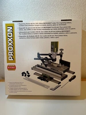 Proxxon Kiso Engraving Table No.27106 Use Mini Router Guide Carving Power Tool - Image 1 of 4