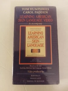 Amerikanische Gebärdensprache lernen VHS-Videokassette brandneu fabrikversiegelt - Bild 1 von 2