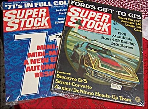 1970 SUPER STOCK & DRAG ILLUSTRATED (LOT OF 2) APRIL & OCTOBER - Picture 1 of 3