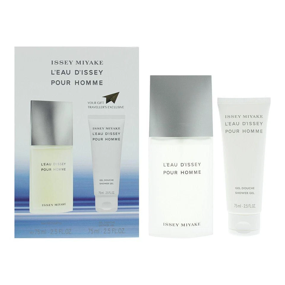 Issey MiyakePour Homme Set de Regalo 4.2oz EDT, 2.5oz Loción Corporal 2 Piezas Foto 1 de 1