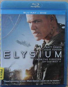 Elysium (Blu-ray & DVD Combo) Matt Damon/GC/2892 - Picture 1 of 3