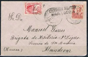 1937.- MORATA DE JALÓN (ZARAGOZA) A ALMUDEVAR (HUESCA) - Picture 1 of 2