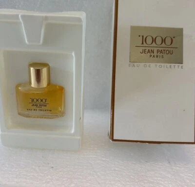 Jean Patou 1000 2ml EDT Micro Mini Vintage Splash (new with box) - Image 1 of 4