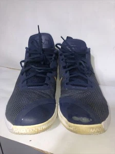 Nike Men's LeBron Witness 2 'Midnight Navy' Blue/Gold Sz 11 942518-423 - Picture 1 of 12