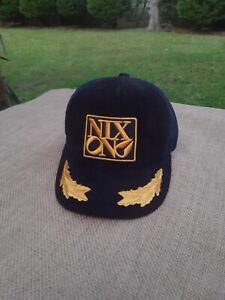 Embroidered Nixon Corduroy Cotton/Poly Mesh Back Adjustable Baseball Cap