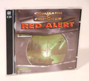 COMMAND & CONQUER: RED ALERT (1996) PC CD ROM GAME *TESTED* WINDOWS 95 RTS - Picture 1 of 5