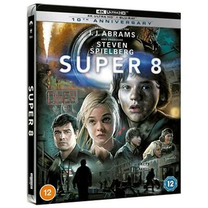 SUPER 8 4K UHD + Bluray Steelbook + UK Exclusive Slipcase SEALED - Picture 1 of 4