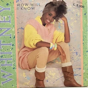WHITNEY🔹how Will I Know🔹 vinile 12 Mix 🔹1986 ARISTA - Picture 1 of 4