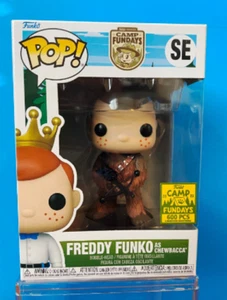 Funko Pop SE Freddy Funko As Chewbacca LE 600 Camp Fundays Exclusive - Picture 1 of 7