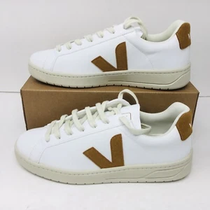 VEJA Urca Women's White / Camel Leather Shoes Size 10 M - Medium - Picture 1 of 21