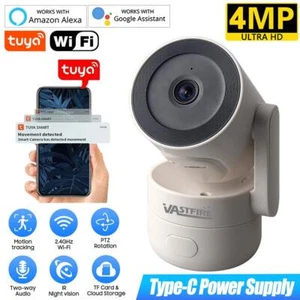 Tuya Smart 4MP HD PTZ Wireless WiFi IP Camera Home Security CCTV IR Night Vision - Picture 1 of 21