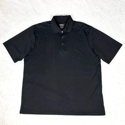 Camisa Polo Core 365 By North End Para Hombre Talla XL Negra Dri-Fit Absorbe Humedad Golf Foto 1 de 4