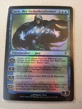 [1x] Jace, the Mind Sculptor - German Foil - Near Mint, GERMAN - Worldwake MTG M