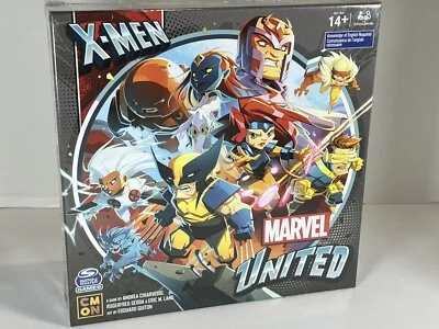 X-Men, Marvel United Board Game with Cards Collectible Hero Villain Figurines  - Image 1 of 4