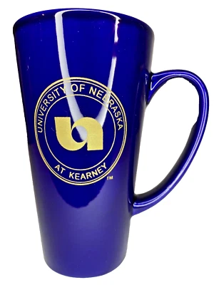 Caneca University Of Nebraska at Kearney 6" de altura azul cobalto Loper's da NCAA - Imagem 1 de 4