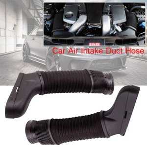 2x Air Intake Inlet Duct Hose For Mercedes-Benz W204 C300 08-12 Left +Right - Foto 1 di 12