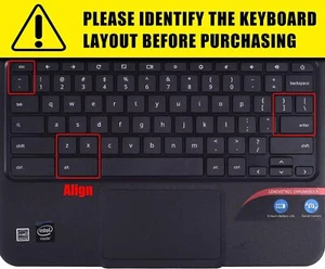 Chromebook Keyboard Cover for Lenovo Chromebook Flex 3 11" /Len Colorful Lenovo - Picture 1 of 6