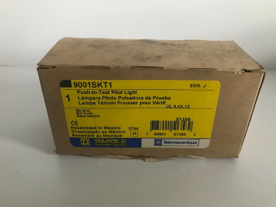 Square D 9001SKT1 Pilot Light Push Button - Image 1 of 4