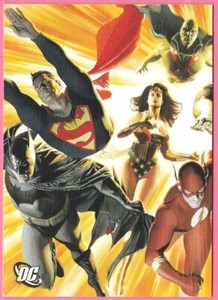 DC Legacy Chase Card #AR4.  Art by Alex Ross.  Rittenhouse Archives - 2007
