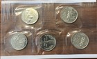 2000-P Statehood Washington Quarters - 5 Coins in Mint Cello with Free Shipping