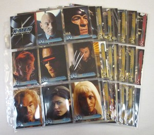 X-MEN: THE MOVIE Trading Card Base Set 1-72 Topps 2000 Wolverine Hugh Jackman