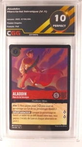 Aladdin Hors-la-loi héroique (V.1) CGG 10 Perfect FR LORCANA 104/204 23730076 - Picture 1 of 3