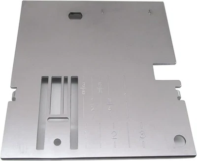 Placa de aguja en zig-zag Pfaff máquina de coser parte # 93-038910-35 Foto 1 de 2